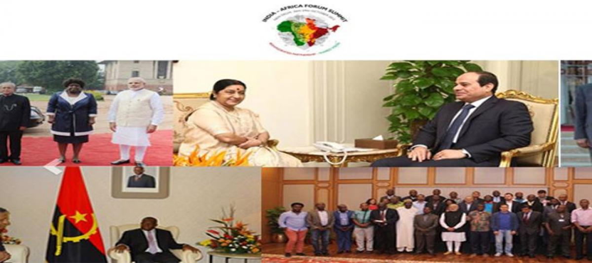 India-Africa Forum Summit Kicks Off In New Delhi